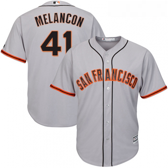 Youth Majestic San Francisco Giants 41 Mark Melancon Authentic G