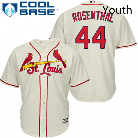 Youth Majestic St Louis Cardinals 44 Trevor Rosenthal Authentic 