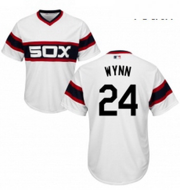 Youth Majestic Chicago White Sox 24 Early Wynn Replica White 2013 Alternate Home Cool Base MLB Jerse