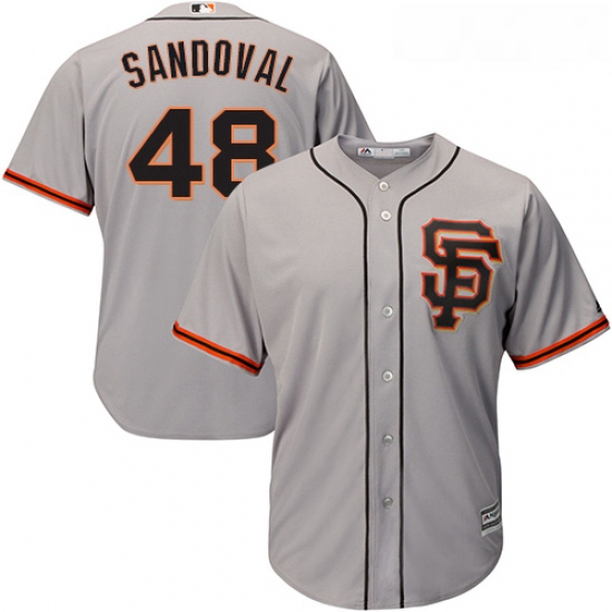 Youth Majestic San Francisco Giants 48 Pablo Sandoval Replica Gr