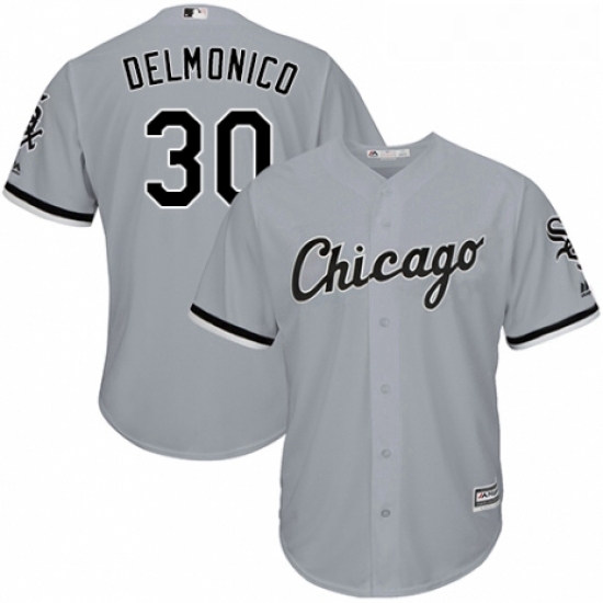 Youth Majestic Chicago White Sox 30 Nicky Delmonico Authentic Gr
