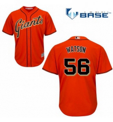 Youth Majestic San Francisco Giants 56 Tony Watson Replica Orang