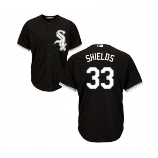 Youth Majestic Chicago White Sox 33 James Shields Replica Black 