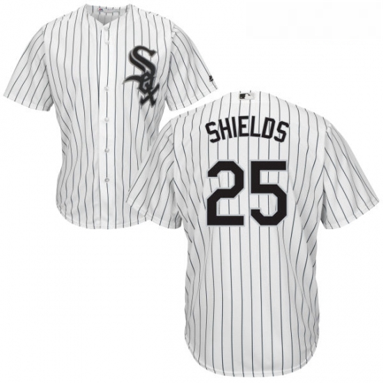 Youth Majestic Chicago White Sox 33 James Shields Replica White 
