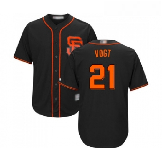 Youth San Francisco Giants 21 Stephen Vogt Replica Black Alterna