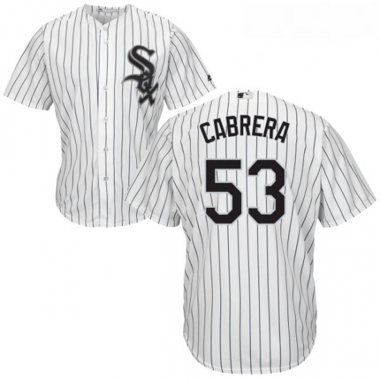 Youth Majestic Chicago White Sox 53 Welington Castillo Authentic White Home Cool Base MLB Jersey