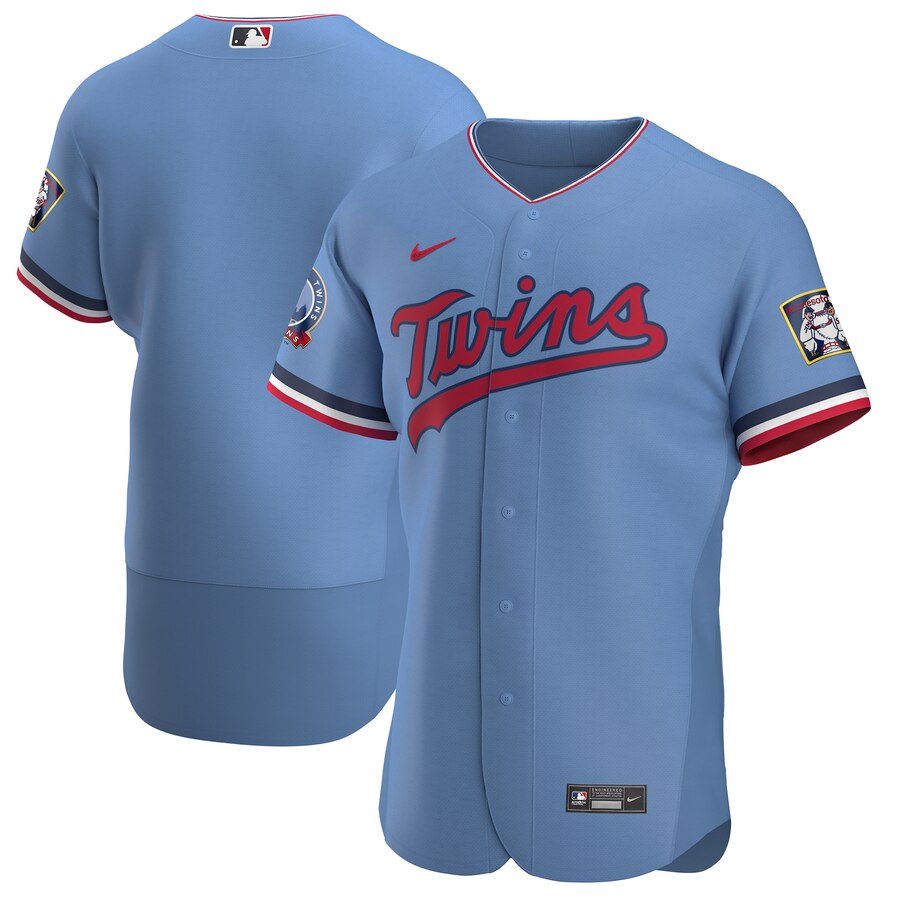 Nike Twins Blank Red Blue 2020 Flexbase Jersey