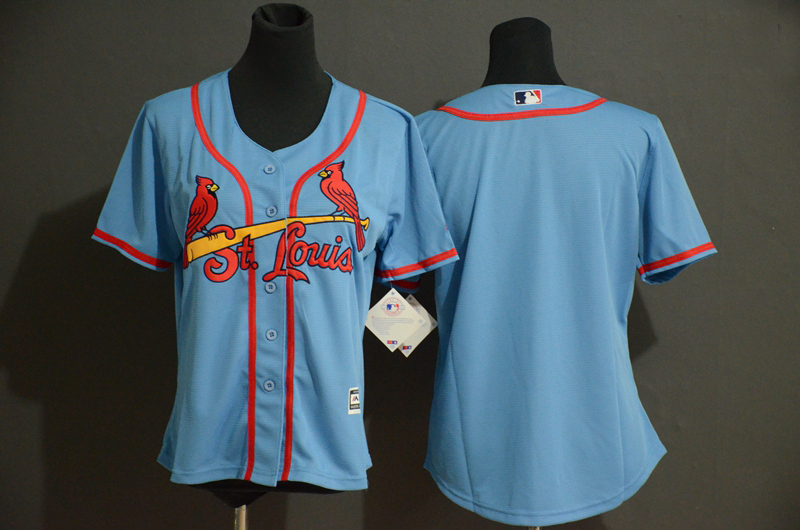 Cardinals Blank Youth Light Blue Flexbase Jersey