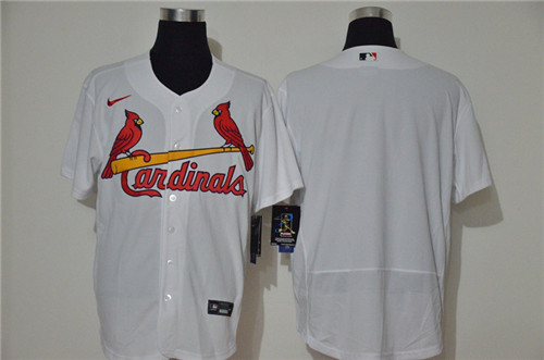 Cardinals Blank White Nike 2020 Cool Base Jersey