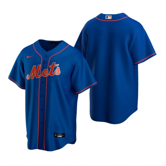 Mens Nike New York Mets Blank Royal Alternate Stitched Baseball 