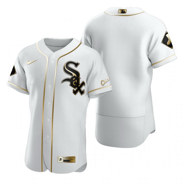 Chicago White Sox Blank White Nike Mens Authentic Golden Edition