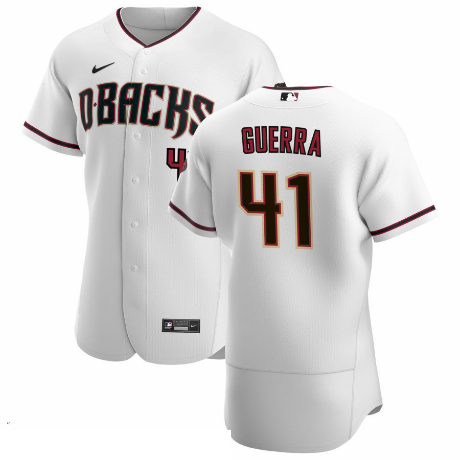 Men Arizona Diamondbacks 41 Junior Guerra Men Nike White Crimson