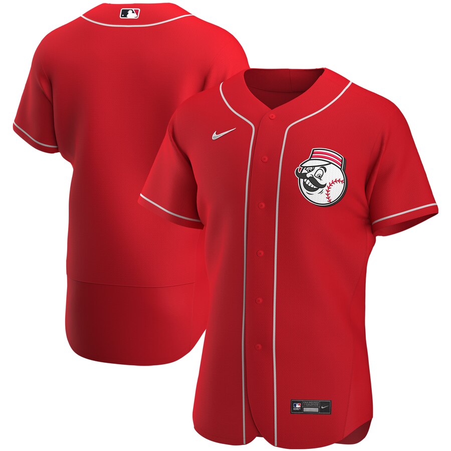 Men Cincinnati Reds Men Nike Red Alternate 2020 Flex Base Team M