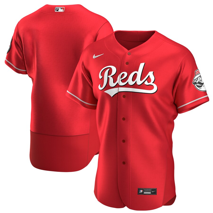 Men Cincinnati Reds Men Nike Scarlet Flex Base Alternate Team ML