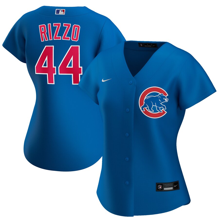 Chicago Cubs 44 Anthony Rizzo Nike Women Alternate 2020 MLB Play