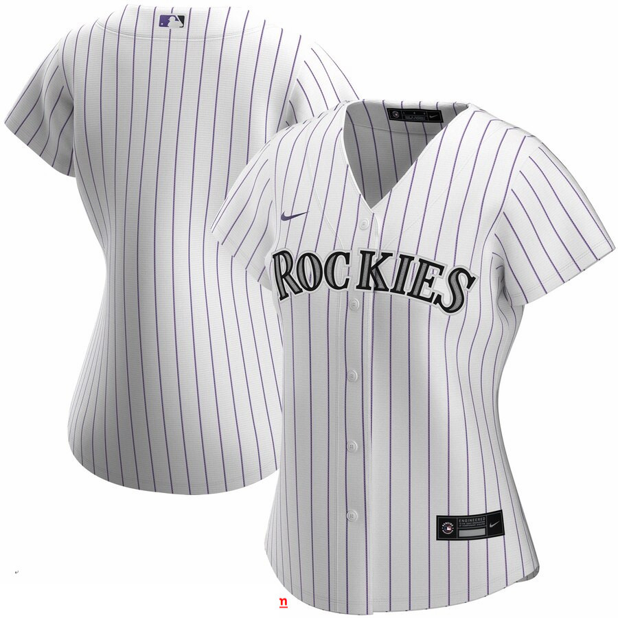 Colorado Rockies Nike Women Home 2020 MLB Team Jersey White