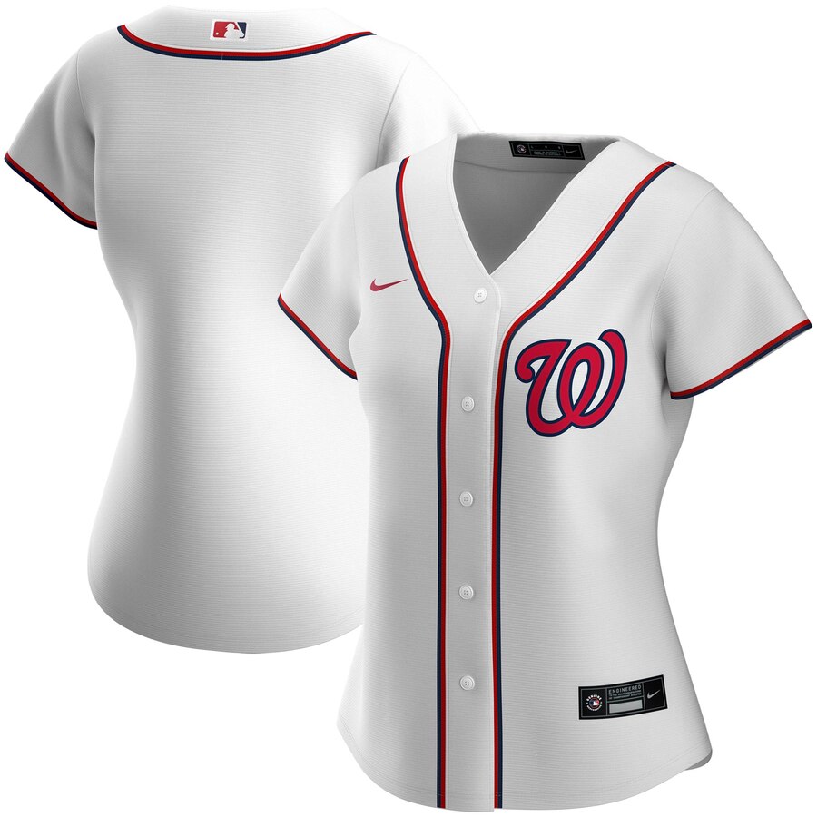 Washington Nationals Nike Women Home 2020 MLB Team Jersey White