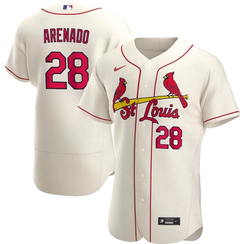 Youth St. Louis Cardinals Nolan Arenado Ice Cream Jersey Home Flex Base