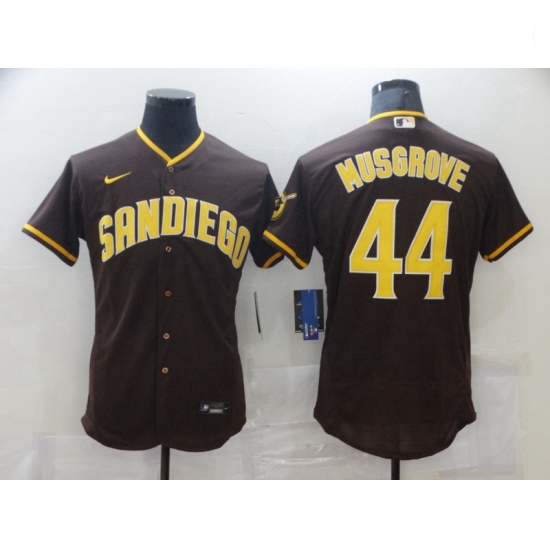 Youth Nike San Diego Padres Joe Musgrove Brown Collection Baseball Player Jersey