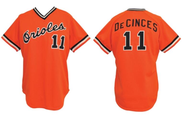 Men 1977 Doug DeCinces Baltimore Orioles 11 Home Jersey