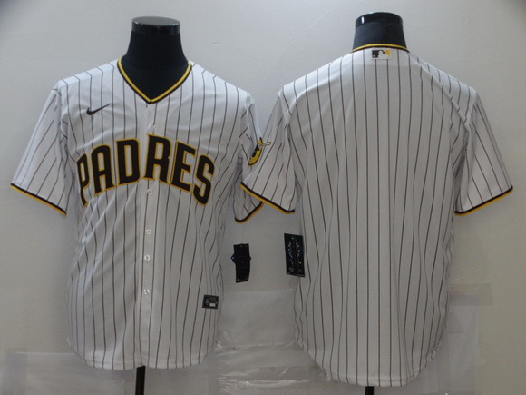 Men Nike San Diego Padres White Blank Coolbase Jersey