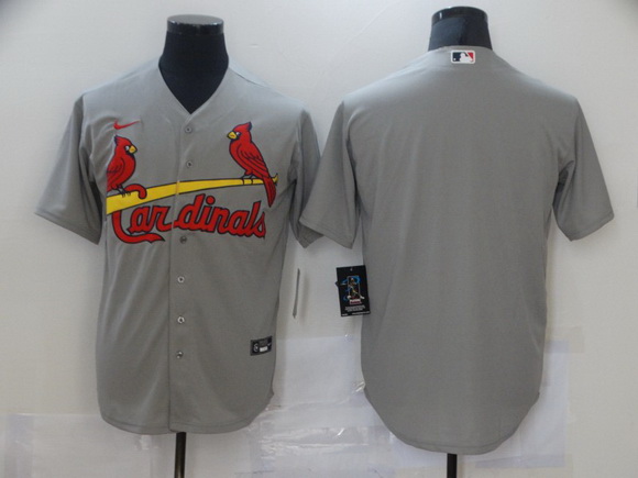 Men Nike St  Louis Arizona Cardinals grey Blank Coolbase Jersey