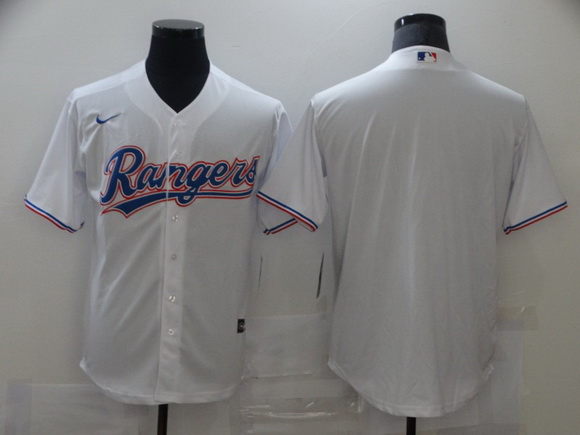 Men Nike Texas Rangers White blank 2020 Authentic Official Team MLB Jersey