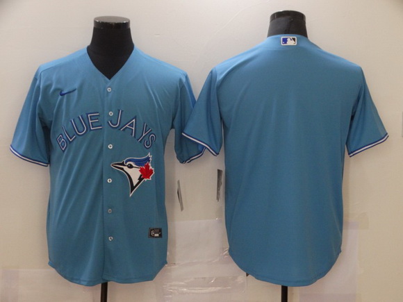 Men Nike Toronto Blue Jays blue Blank Coolbase Jersey