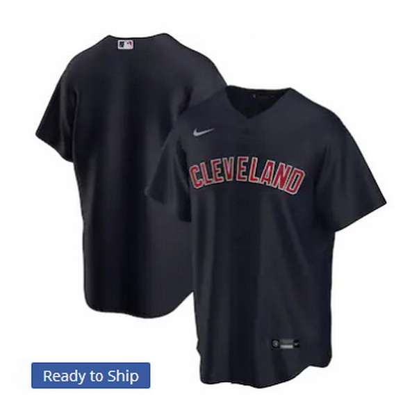 Men Cleveland Indians Nike Blank Jersey