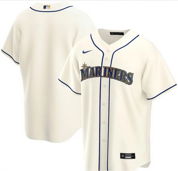 Men Miami Marlins Nike White Blank Jersey