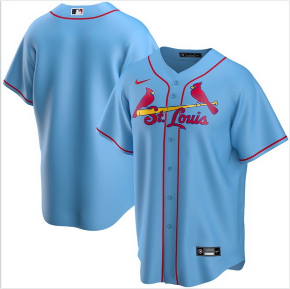 Men St. Louis Cardinals Nike Blue Blank Jersey