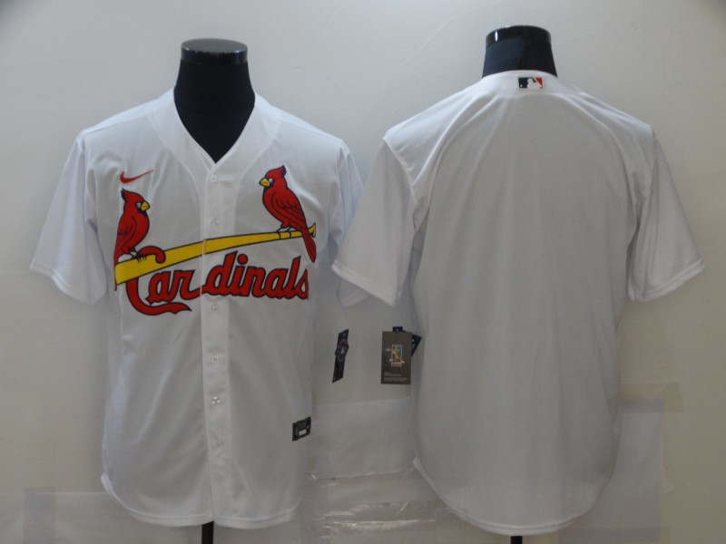 Men St. Louis Cardinals Nike White Blank Jersey II