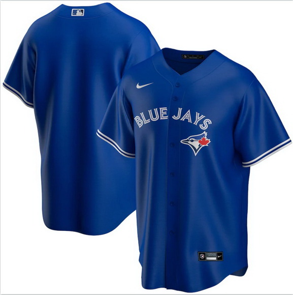 Men Toronto Blue Jays Nike Blue Blank Jersey