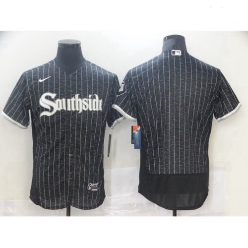 Men's Chicago White Sox Blank Southside 2021 City Connect Jersey