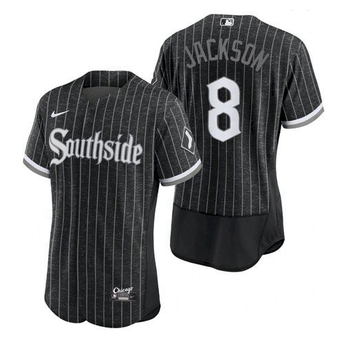 Men's Chicago White Sox Southside Bo Jackson 2021 City Connect Jersey