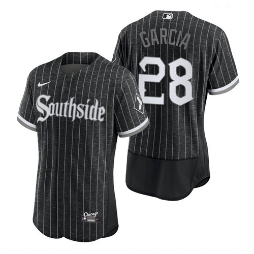 Men's White Sox Southside Leury Garcia City Connect Authentic Jersey