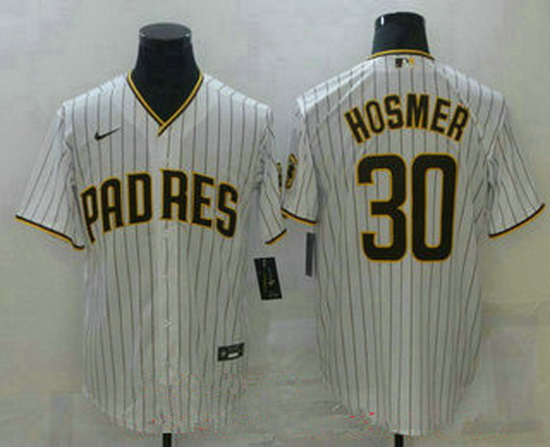 men san diego padres 30 ha eric hosmer white stitched mlb cool base nike jersey