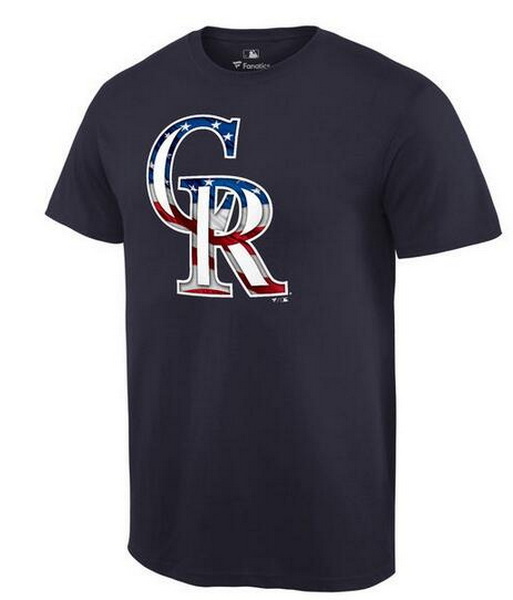 Colorado Rockies Men T Shirt 003