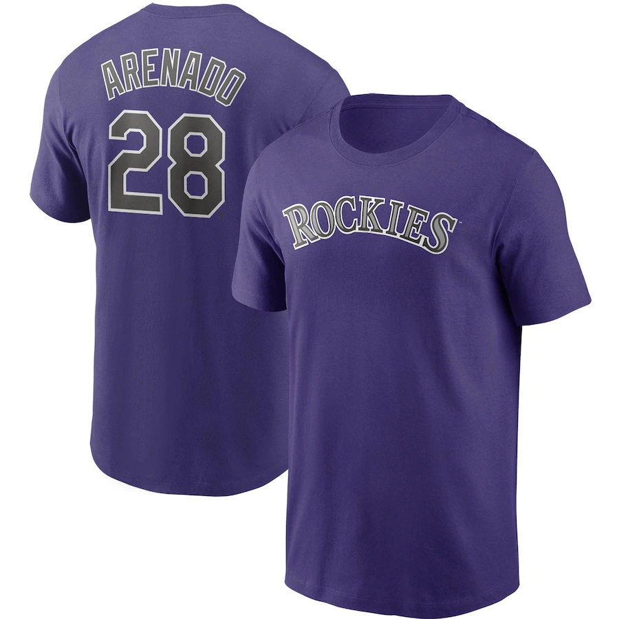 Colorado Rockies Men T Shirt 014