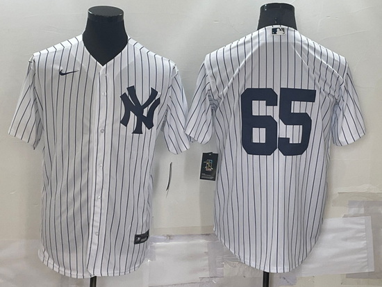 Men New York Yankees 65 Nestor Cortes White Cool Base Stitched Baseball Jersey