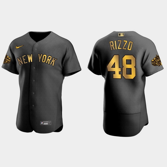 Men New York Yankees Anthony Rizzo 2022 Mlb All Star Game Black Men Jersey