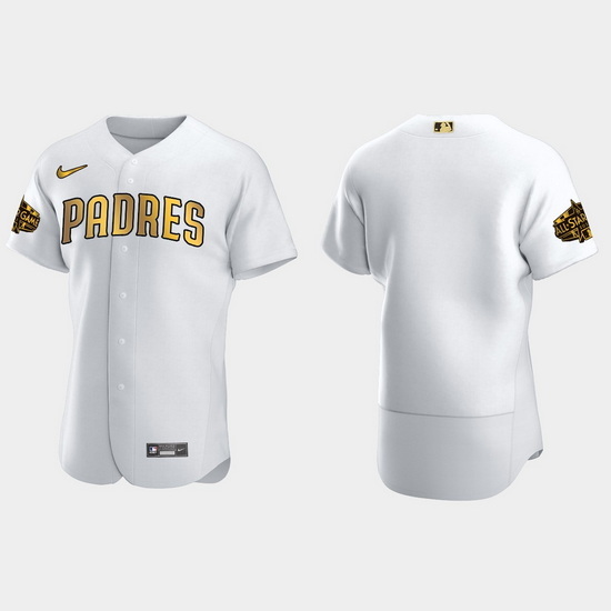 Men San Diego Padres 2022 Mlb All Star Game White Gold Men Jersey