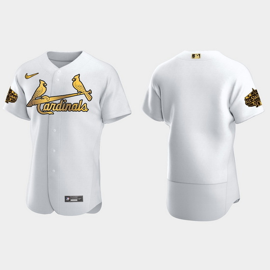 Men St.Louis Cardinals 2022 Mlb All Star Game White Gold Men Jersey