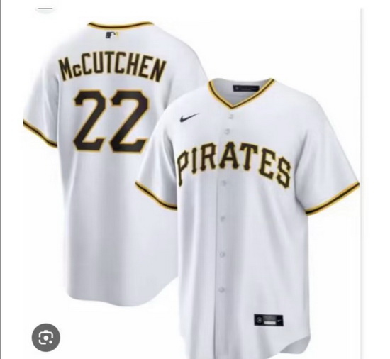 Pirates 22 Andrew McCutchen White Flexbase MLB Jersey