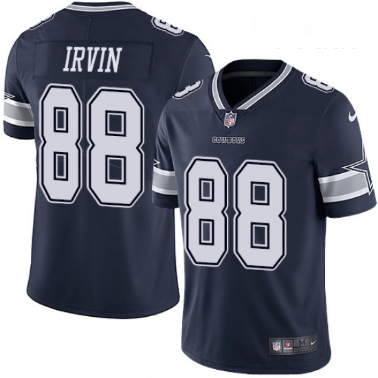 Youth Nike Dallas Cowboys 88 Michael Irvin Navy Blue Team Color Vapor Untouchable Limited Player NFL