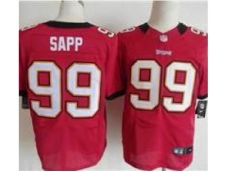 Nike Tampa Bay Buccaneers 99 Warren Sapp Red Elite NFL Jersey