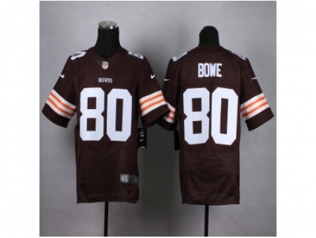 Nike cleveland browns 80 Dwayne Bowe Brown Elite NFL Jersey