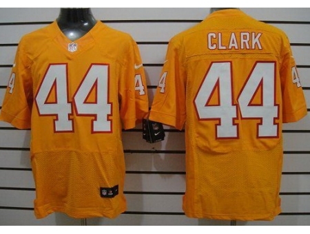 Nike Tampa Bay Buccaneers 44 Dallas Clark Yellow Elite NFL Jersey