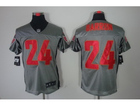 Nike Tampa Bay Buccaneers 24 Mark Barron Grey Elite Shadow NFL Jersey