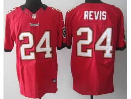 Nike Tampa Bay Buccaneers 24 Darrelle Revis Red Elite NFL Jersey